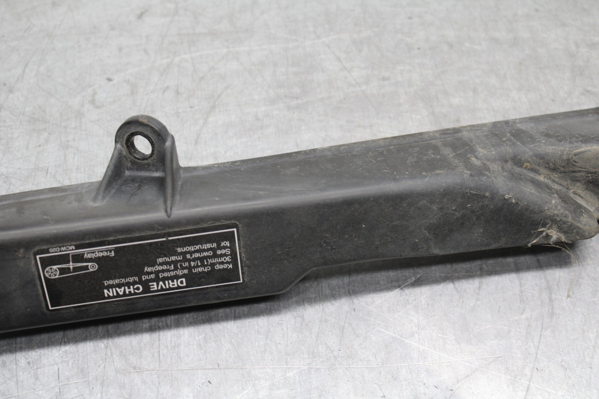 05-06 HONDA CBR600RR REAR BACK DRIVE CHAIN GUARD COVER SHIELD BB727