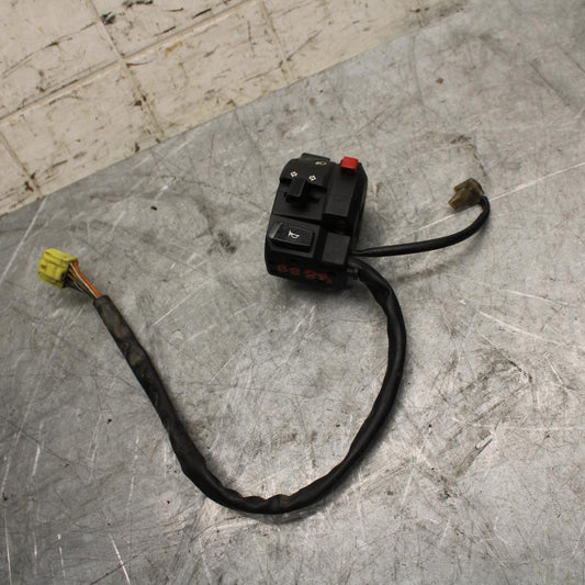 2007 Suzuki GSXR1000 LEFT CLIP ON HANDLE HORN SIGNALS SWITCH SWITCHES BB44