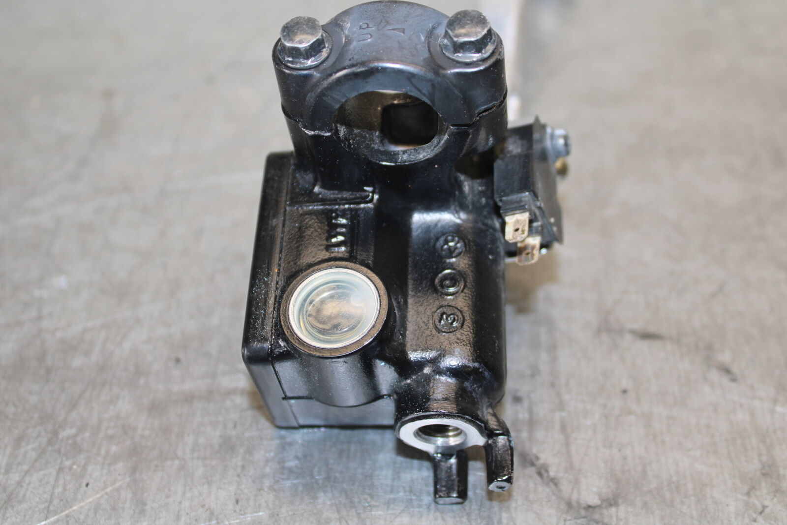 13-15 HONDA CBR500R FRONT BRAKE MASTER CYLINDER w/ LEVER 45510-MGZ-305 BB704