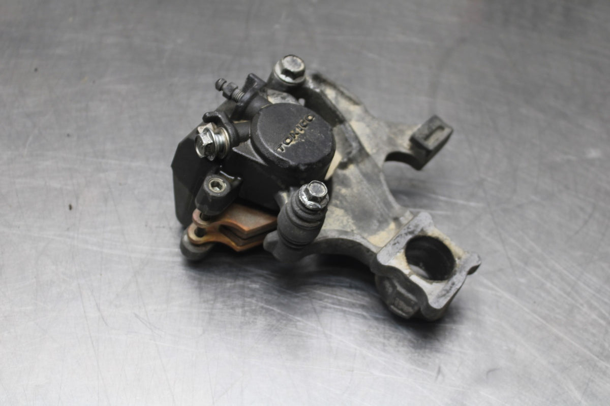 08-10 SUZUKI GSXR750 REAR BACK BRAKE CALIPER W MOUNT BRACKET BB854