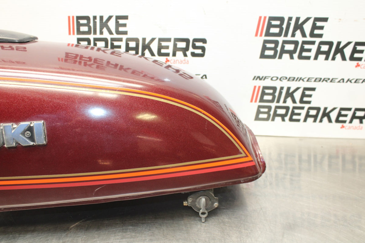 77 SUZUKI GS750 GAS TANK SIDE TAIL COWL COVER 44110-45000-13L BB779