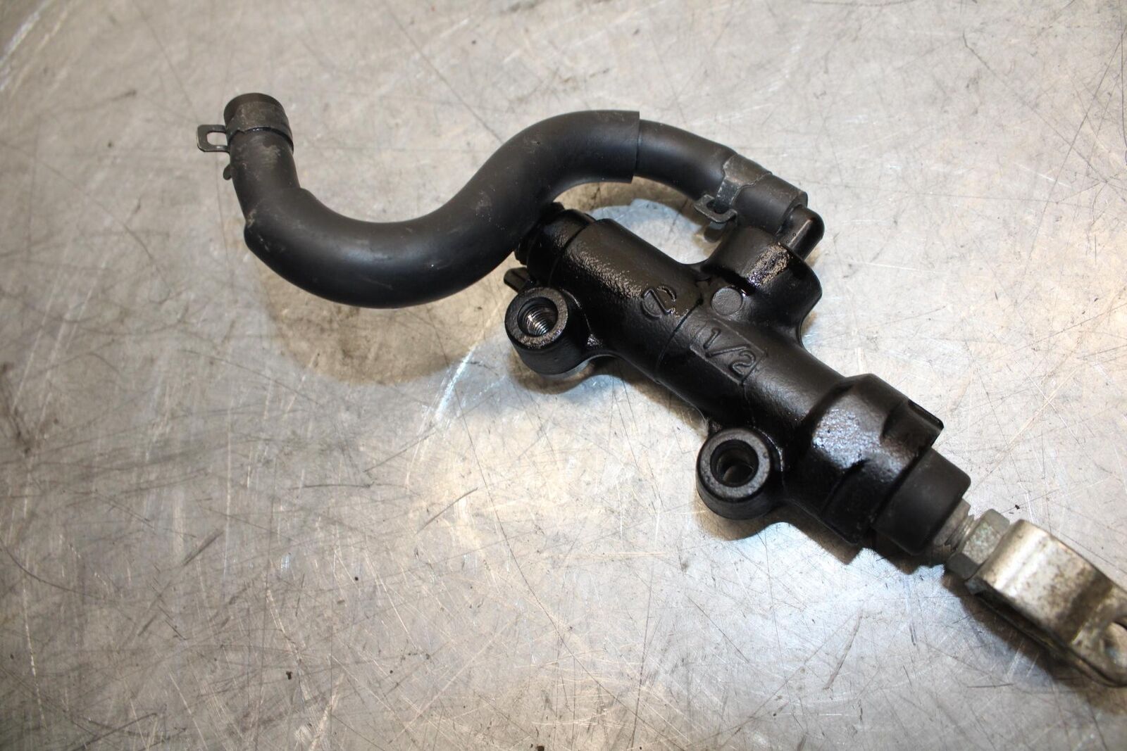 2008 Kawasaki Ninja ZX10R REAR BACK BRAKE MASTER CYLINDER 43015-0103  BB524