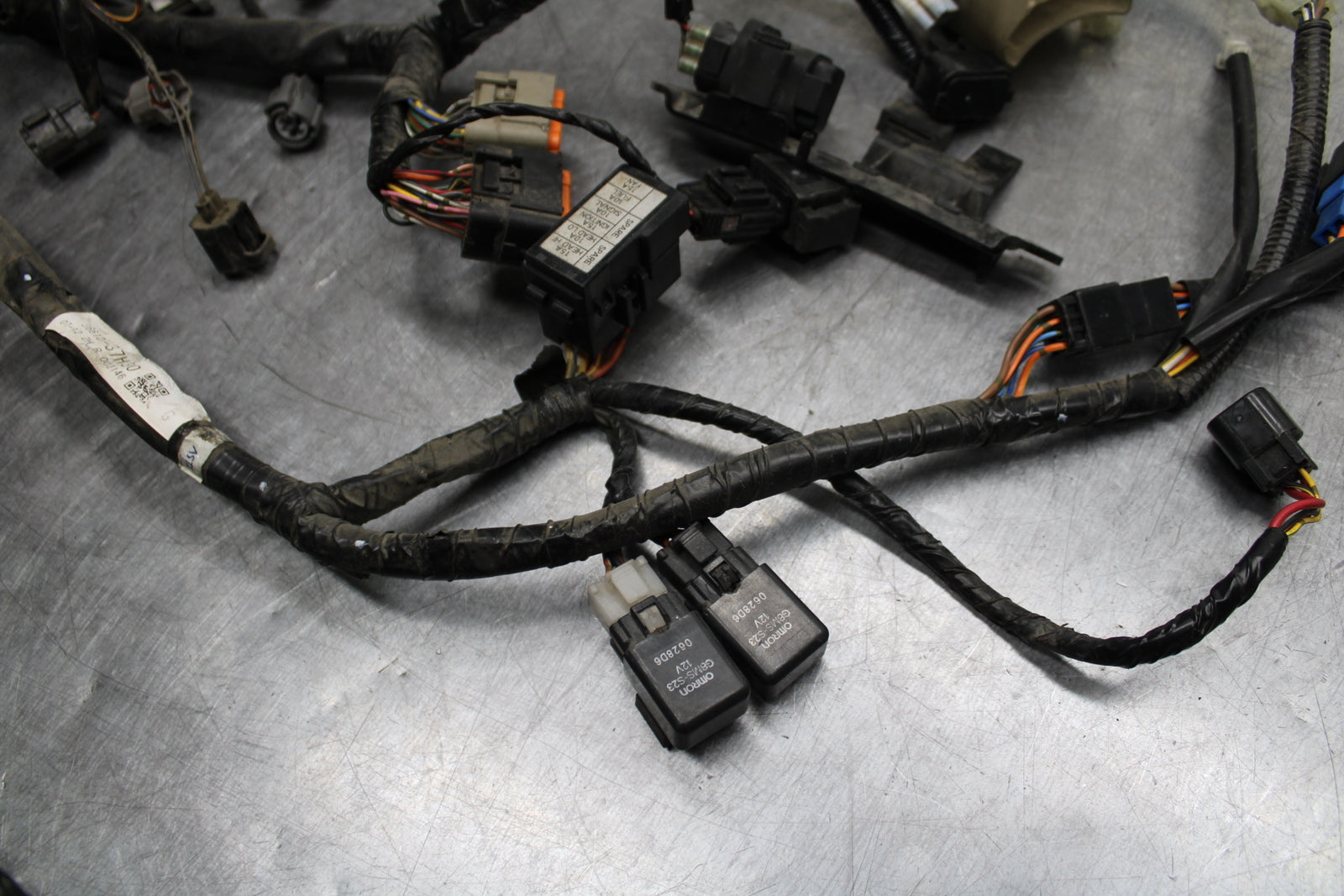 08-10 SUZUKI GSXR 600 MAIN ENGINE WIRING HARNESS MOTOR WIRE LOOM BB753