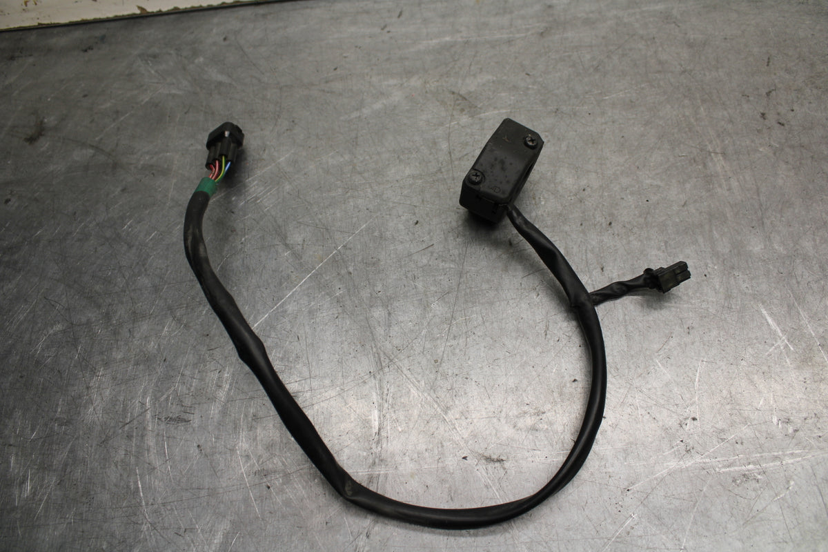 13-18 KAWASAKI NINJA ZX6R RIGHT CLIP ON HANDLE KILL OFF START SWITCH BB666