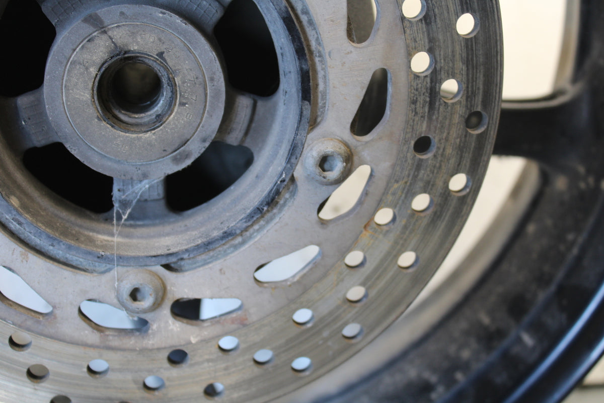 09-15 YAMAHA FZ6R REAR WHEEL BACK RIM BB686