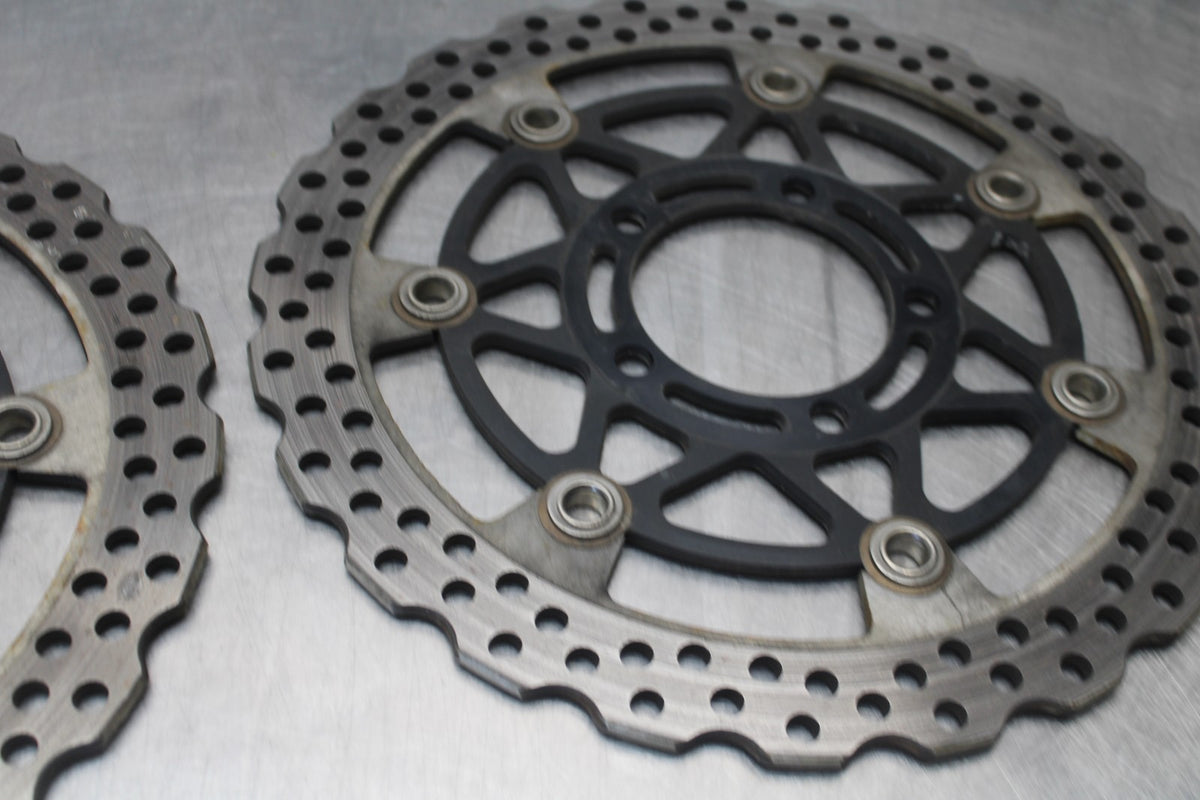 13-18 KAWASAKI NINJA ZX6R FRONT LEFT RIGHT BRAKE ROTORS DISCS BB915