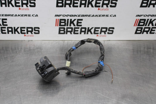 22-25 YAMAHA YZF R7 LEFT CLIP ON HANDLE HORN SIGNALS SWITCH SWITCHES BB850