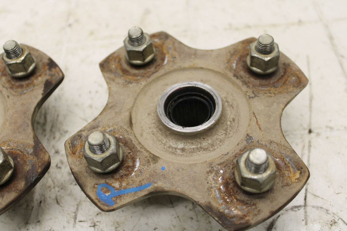 11-12 HONDA FOREMAN 500 REAR BACK WHEEL RIGHT LEFT HUBS HUB SET BB410