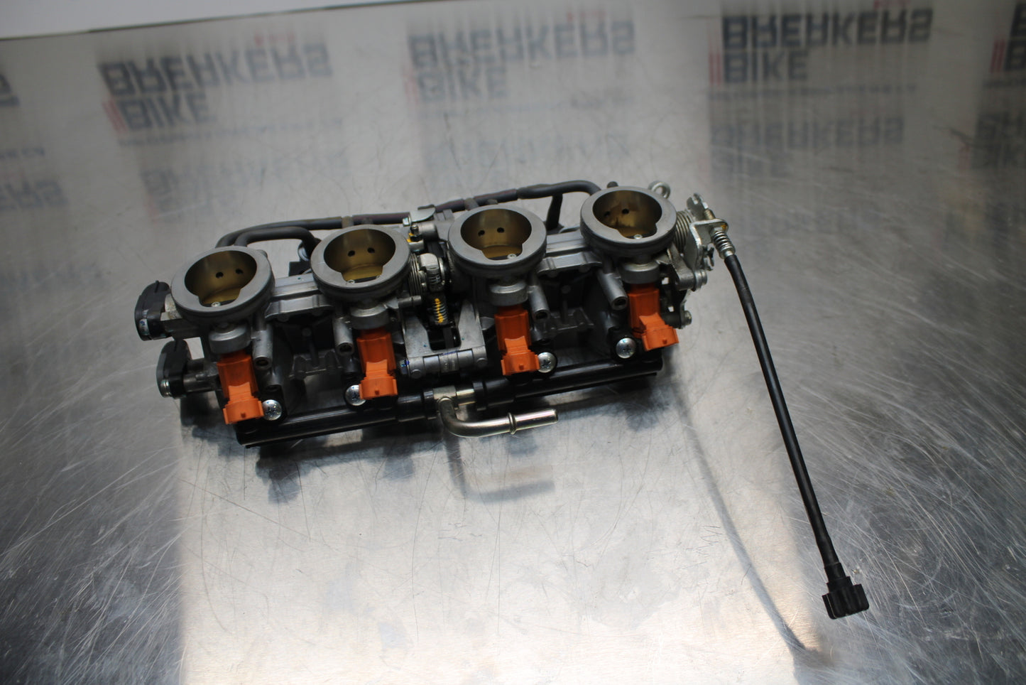 13-17 KAWASAKI NINJA ZX6R ZX636 ABS MAIN FUEL INJECTORS / THROTTLE BODIES BB143