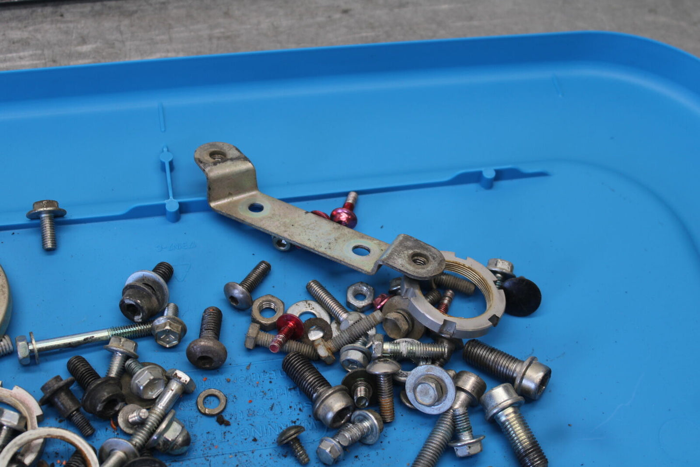 06-07 SUZUKI GSXR 600 ENGINE MOUNTING BOLTS HARDWARE MOTOR SCREWS BB694