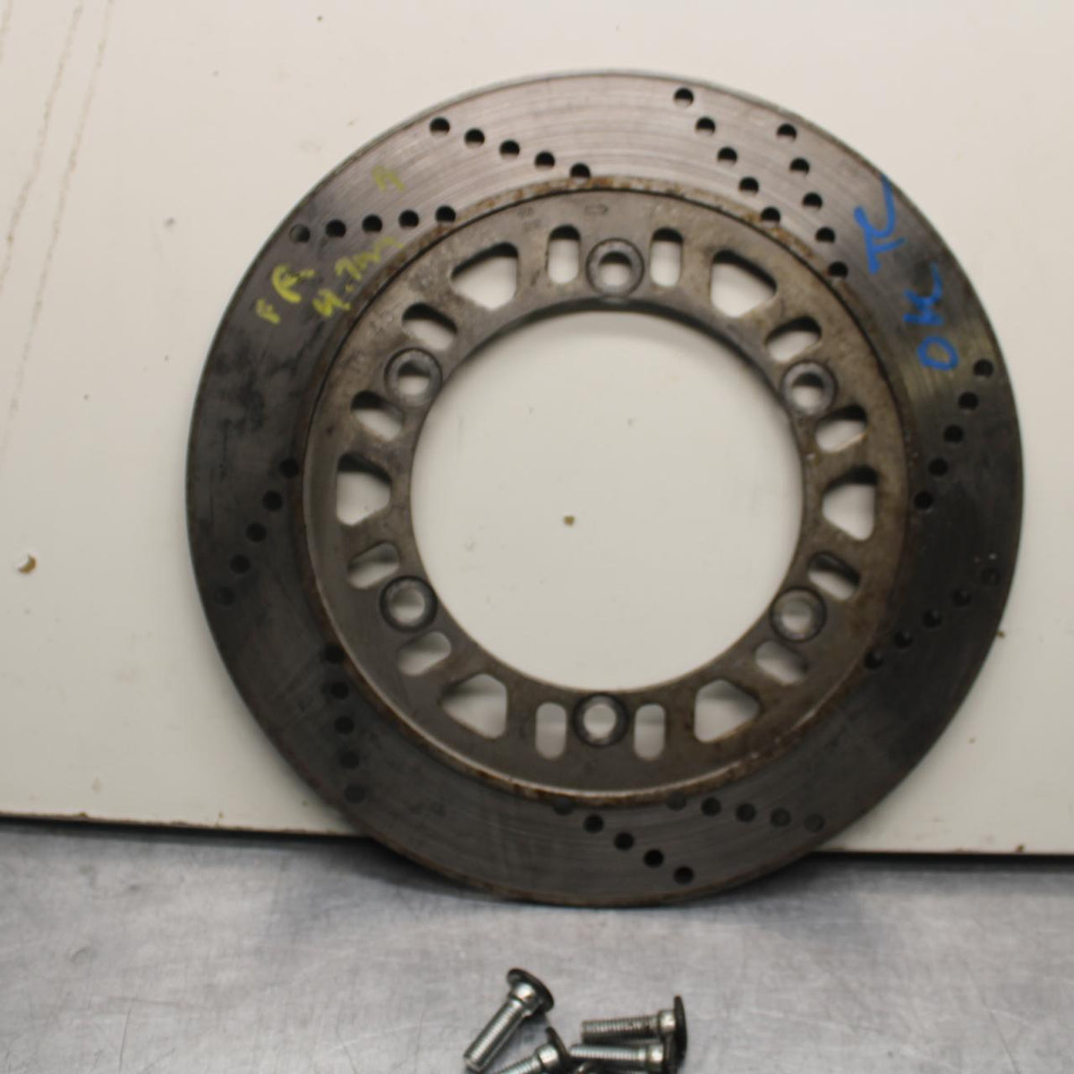 84-86 KAWASAKI GPZ900 RIGHT FRONT BRAKE DISC ROTOR BB84