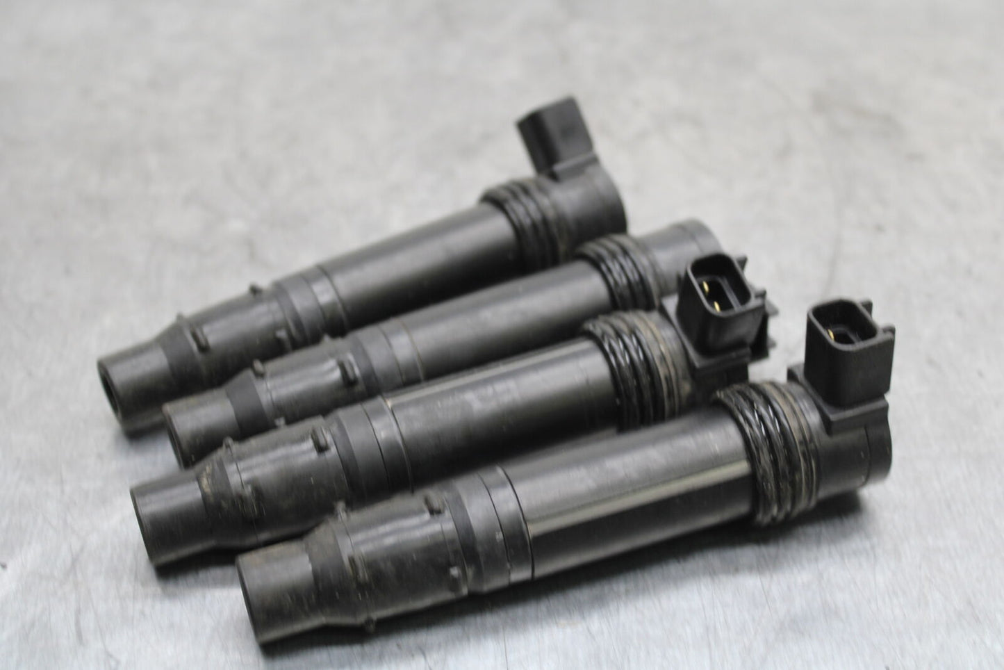 13-18 KAWASAKI NINJA ZX6R IGNITION COILS COIL SPARK PLUG CAPS BB118