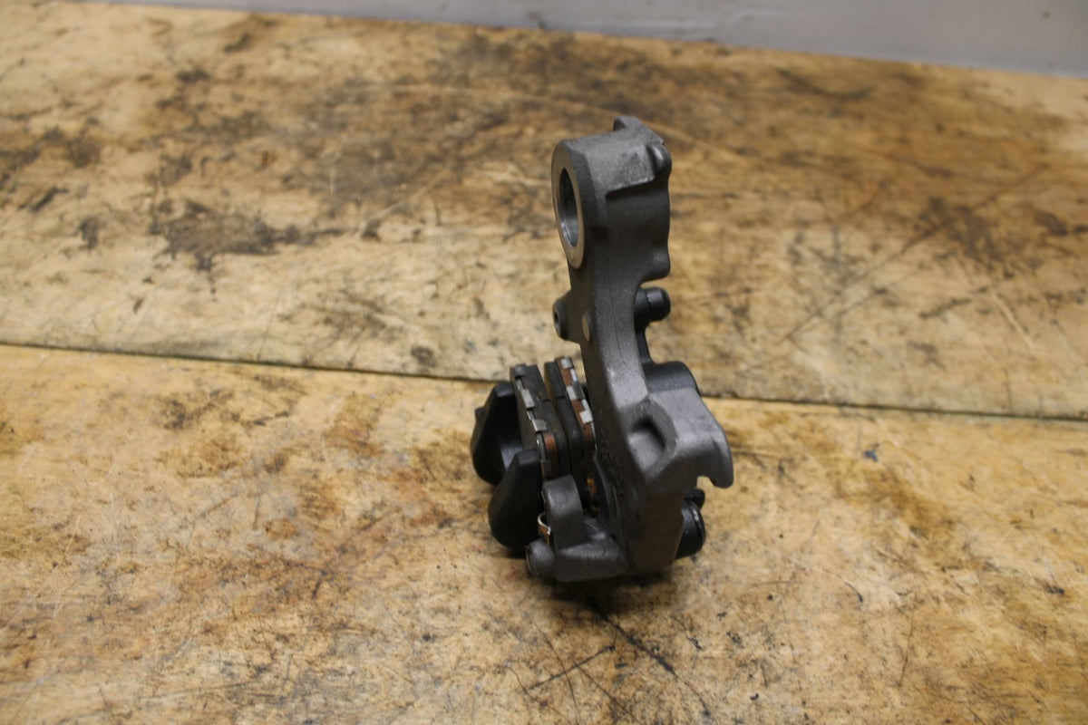 11-21 SUZUKI GSXR600 REAR BACK BRAKE CALIPER W MOUNT BRACKET BB346