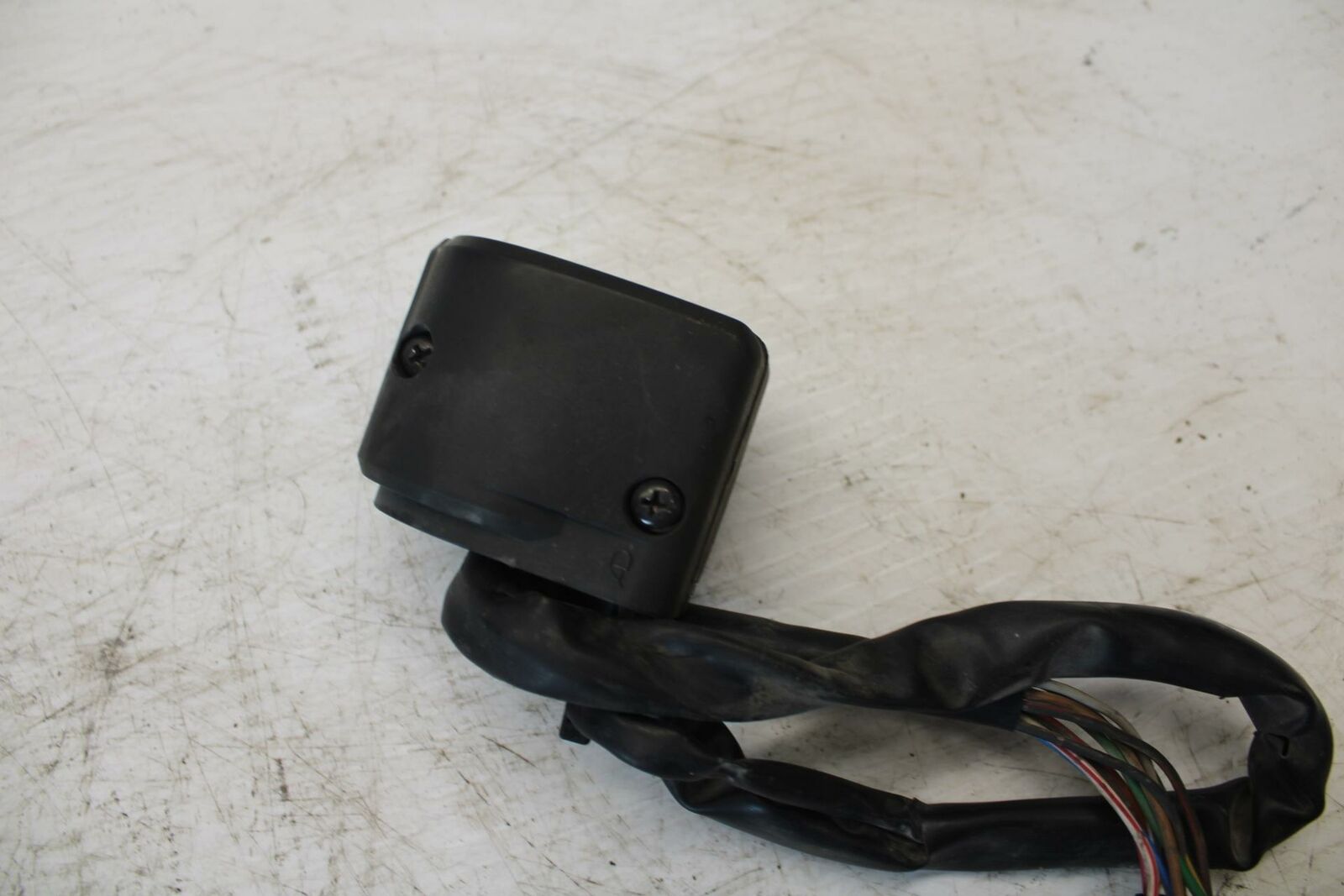 07-08 KAWASAKI NINJA ZX6R LEFT CLIP ON HANDLE HORN SIGNALS SWITCH SWITCHES BB274