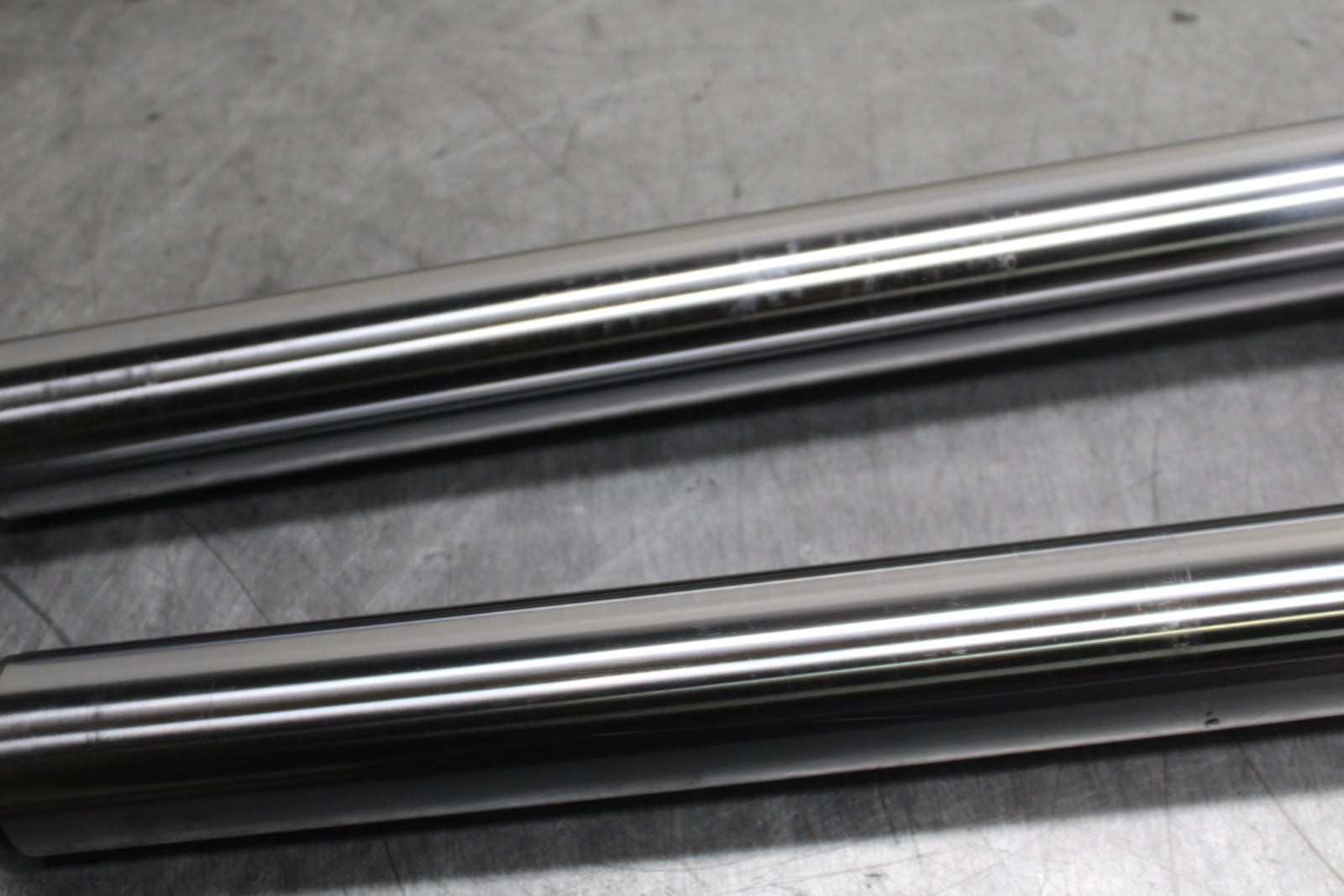 00-02 KAWASAKI NINJA ZX6R FRONT FORKS SHOCK SUSPENSION SET PAIR BB750