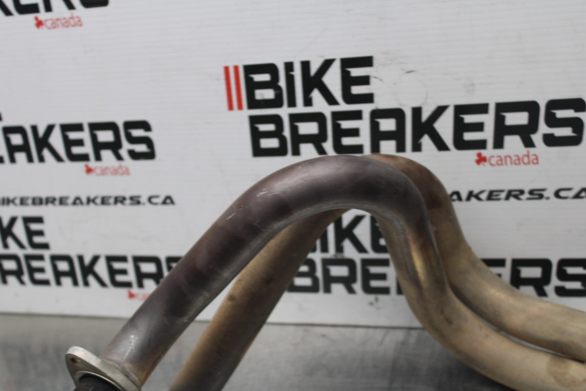 08 KAWASAKI NINJA 650 EX650 EXHAUST HEADER PIPES MANIFOLD BB797