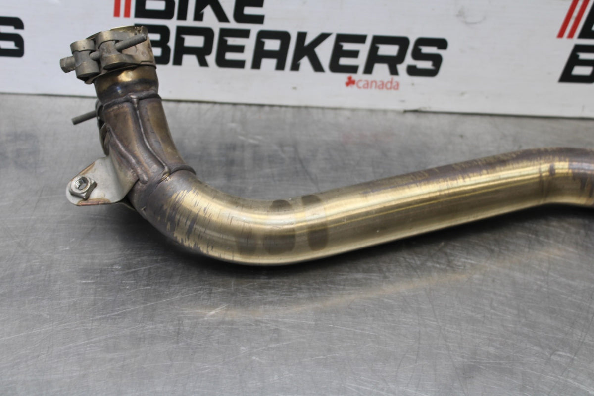 12 TRIUMPH STREET TRIPLE R EXHAUST MIDPIPE MID MIDDLE PIPE BB914
