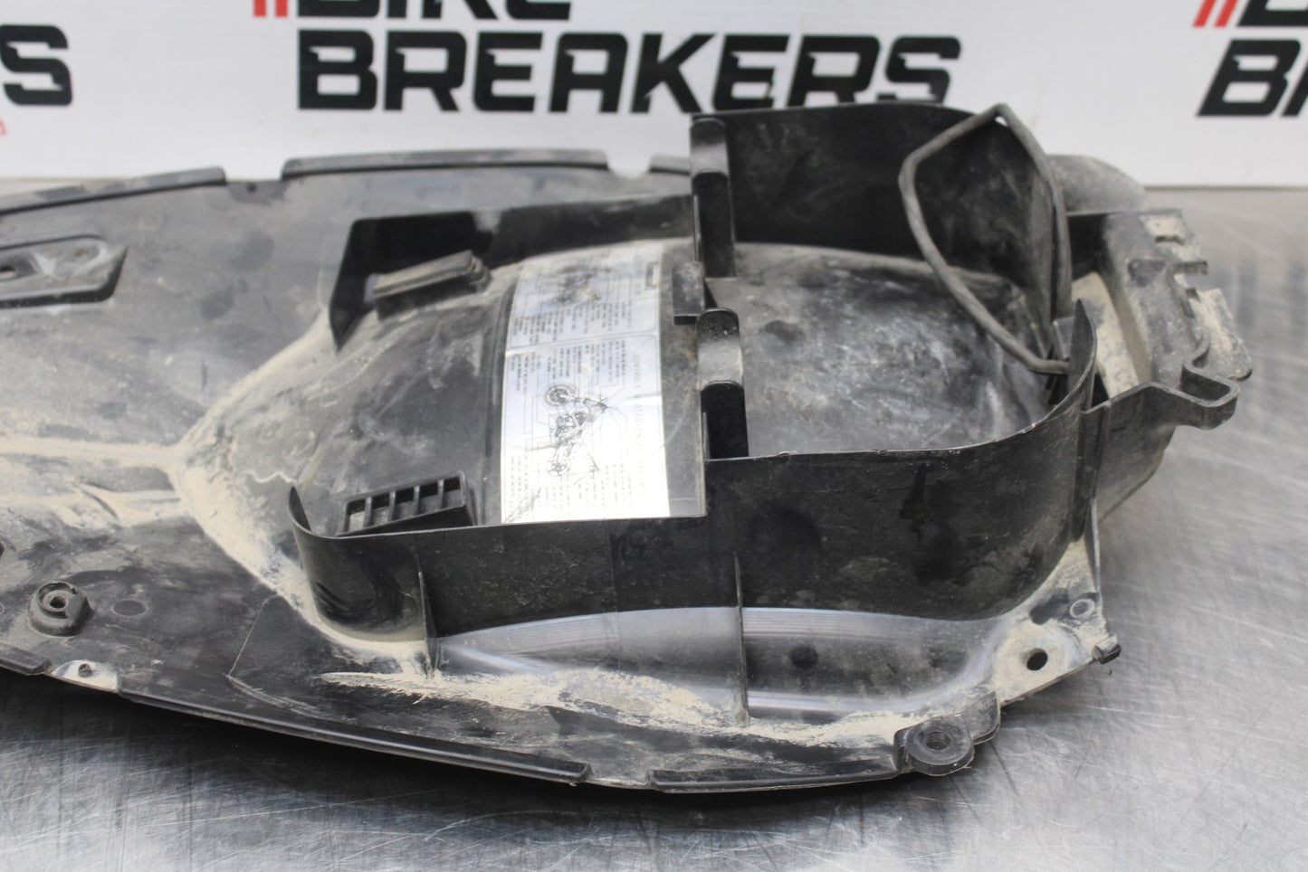 09-10 KAWASAKI ER-6N REAR BACK TAIL UNDERTAIL FAIRING COWL FENDER BB205