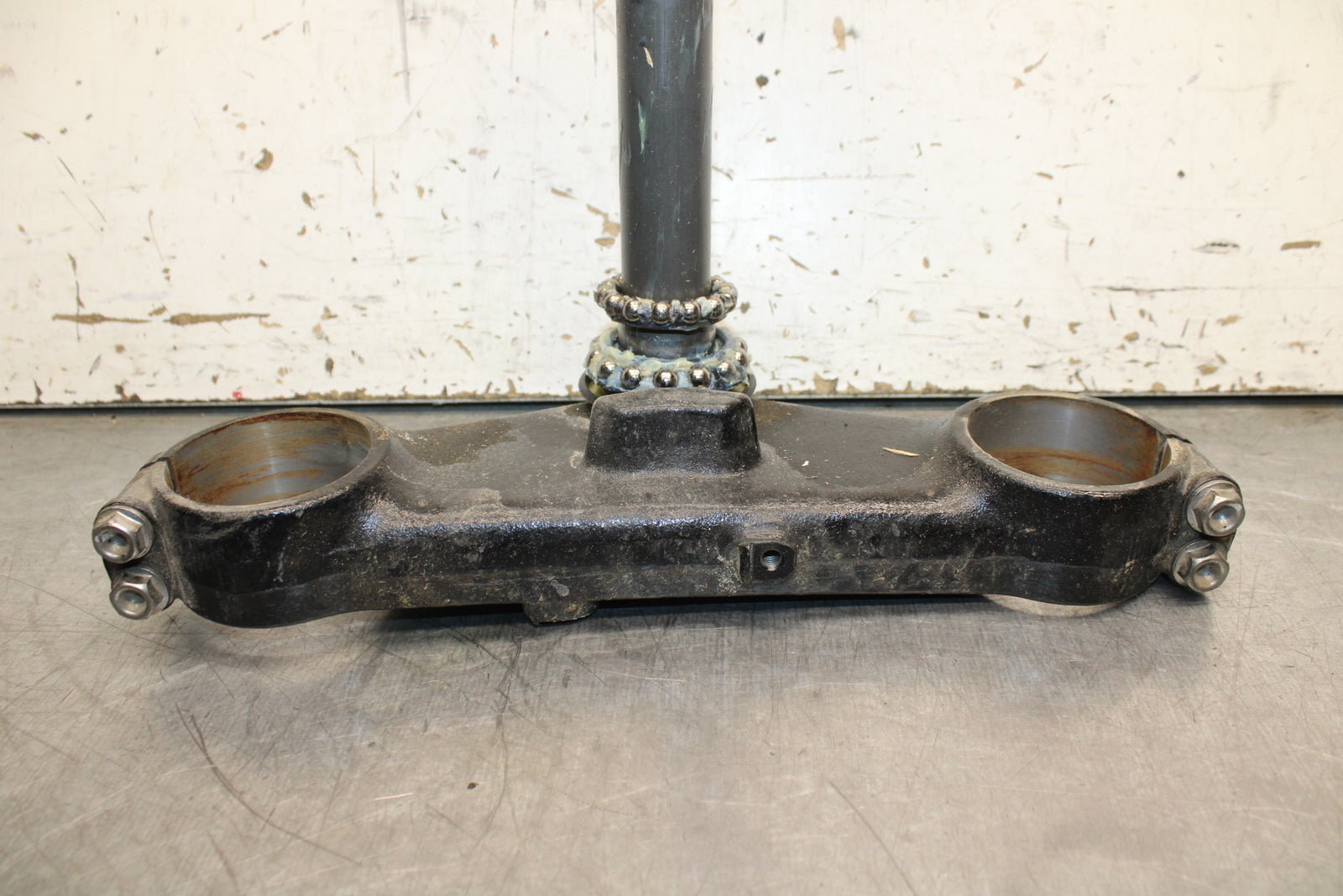 14 HONDA CTX1300A FRONT FORKS CLAMP LOWER TRIPLE TREE STEM BB732