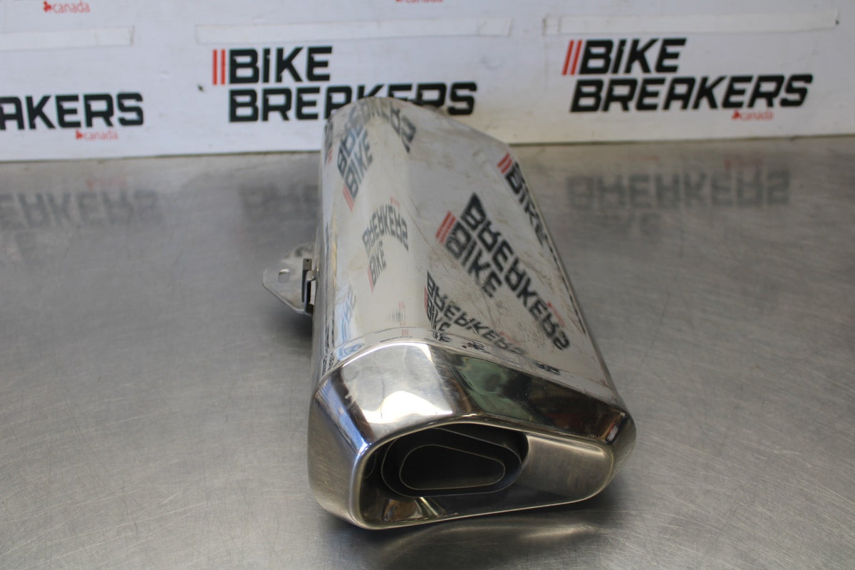 20-22 KAWASAKI NINJA ZX6R EXHAUST PIPE MUFFLER SLIP ON CAN SILENCER BB749