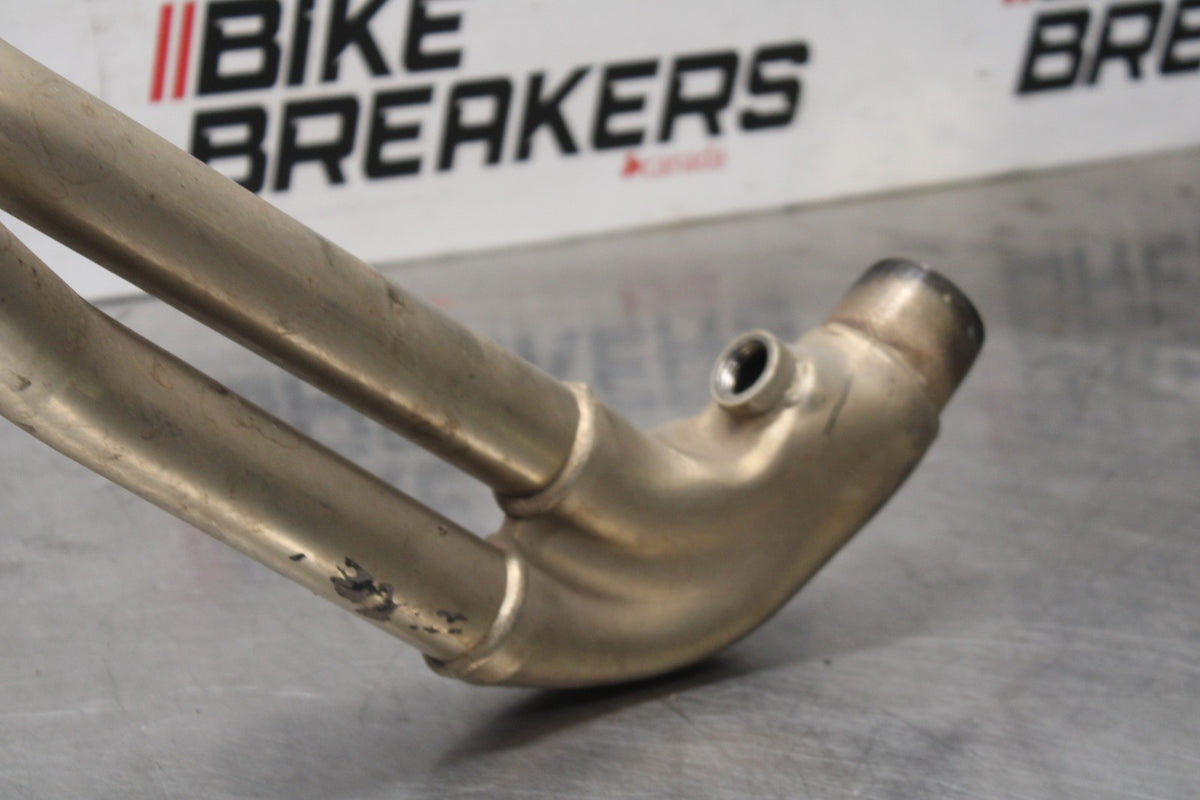 05-08 TRIUMPH SPEED TRIPLE 1050 EXHAUST PIPE MUFFLER SLIP ON SILENCER SET BB933