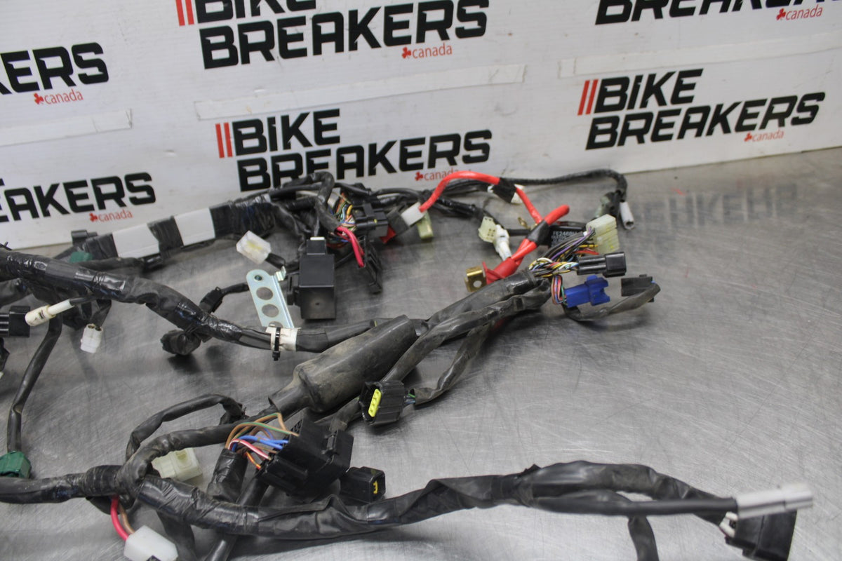 08-16 YAMAHA YZF R6 MAIN ENGINE WIRING HARNESS MOTOR WIRE LOOM BB929