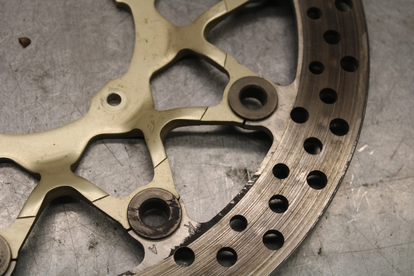 17-21 HONDA CBR1000RR SP FRONT LEFT RIGHT BRAKE ROTORS DISCS BB681
