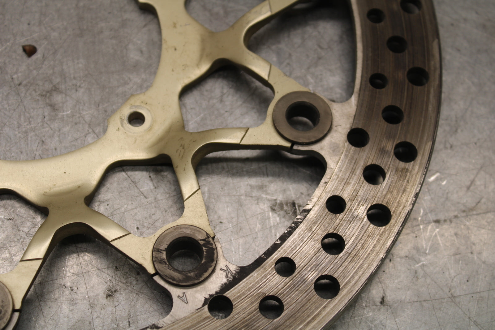 17-21 HONDA CBR1000RR SP FRONT LEFT RIGHT BRAKE ROTORS DISCS BB681