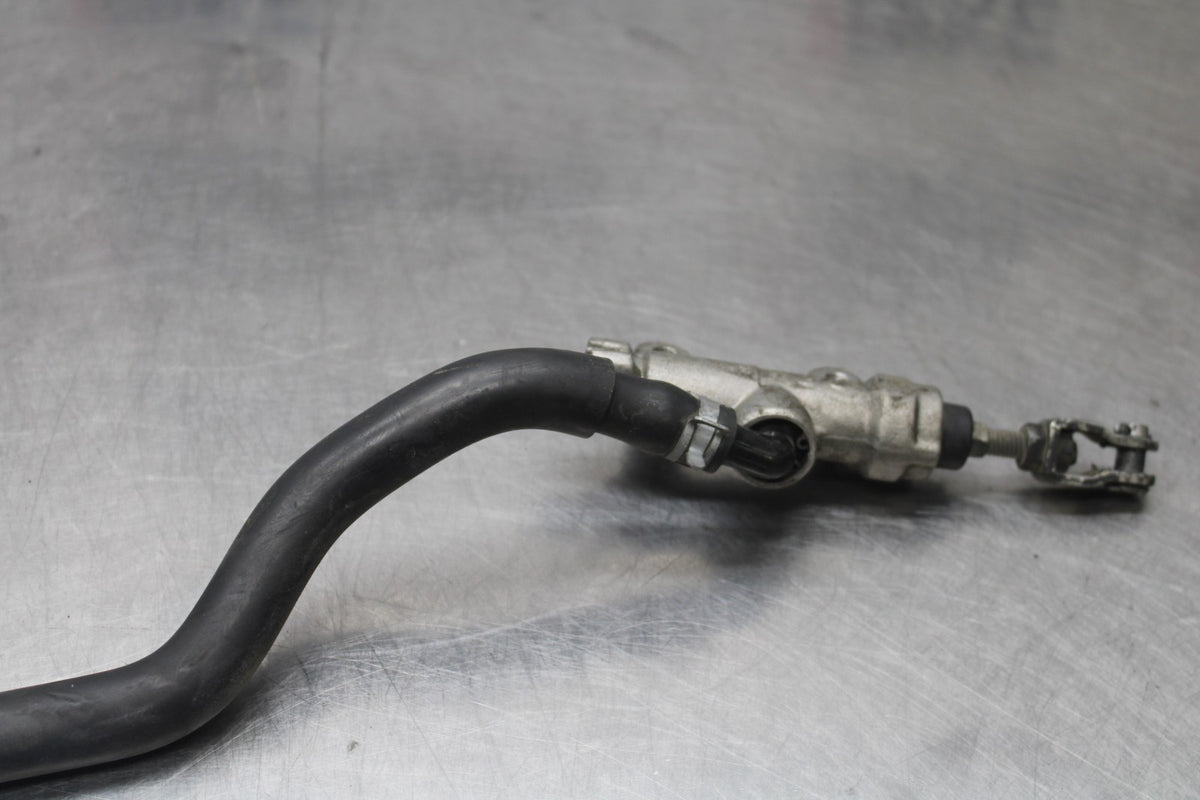 08-09 KAWASAKI NINJA ZX14R REAR BACK BRAKE MASTER CYLINDER W RESERVOIR BB932