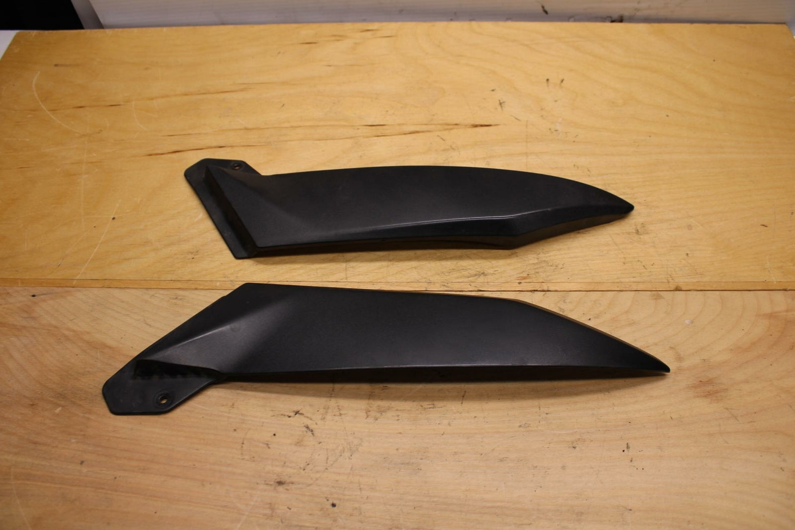 02-03 YAMAHA YZF R1 5PW RIGHT LEFT GAS FUEL TANK PANELS COVERS TRIM SET  BB313