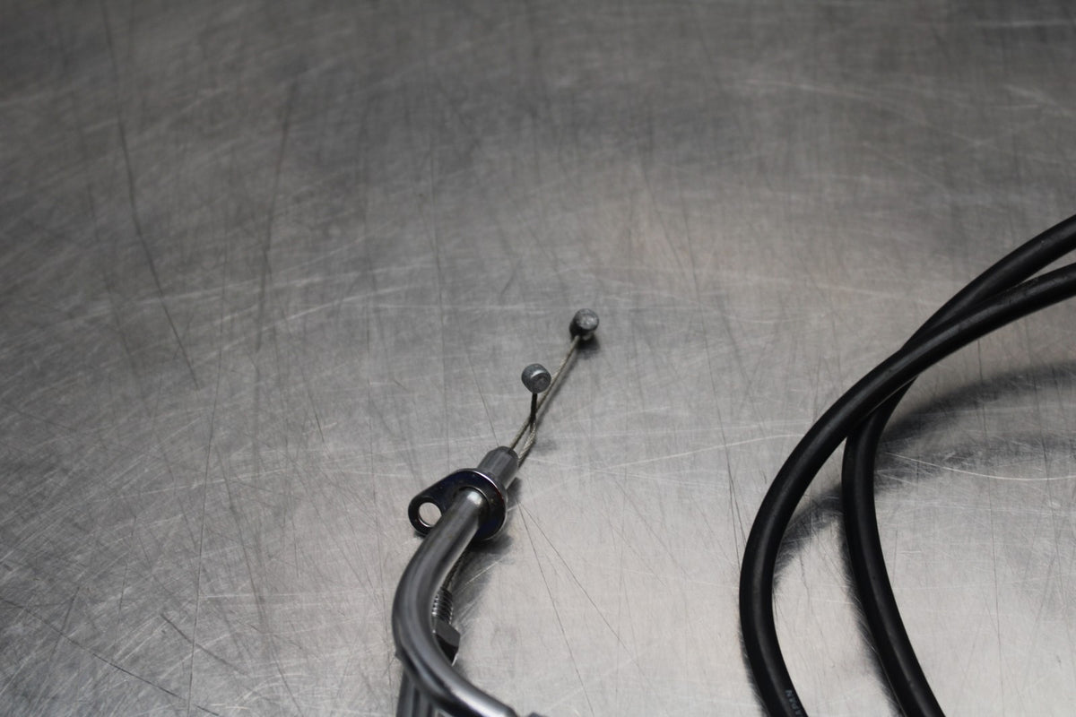 06 KAWASAKI VULCAN 900 THROTTLE CABLES LINES BB799