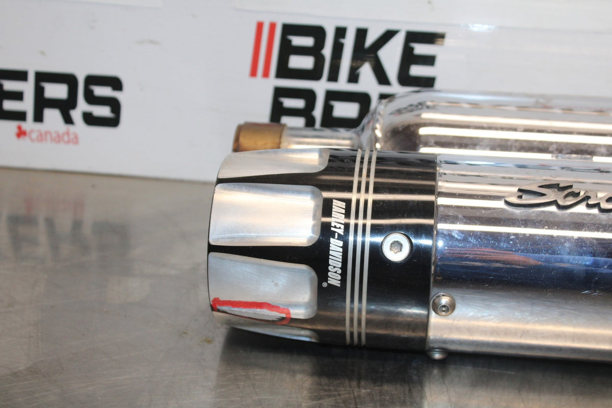14 HARLEY-DAVIDSON STREET GLIDE SCREAMING EAGLE EXHAUST MUFFLER PIPES SET BB880