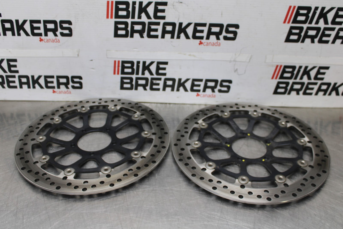 16 DUCATI 959 PANIGALE FRONT LEFT RIGHT BRAKE ROTORS DISCS BB912