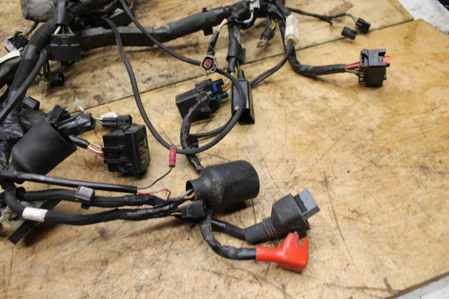 13-18 KAWASAKI NINJA ZX6R MAIN ENGINE WIRING HARNESS MOTOR WIRE LOOM BB349