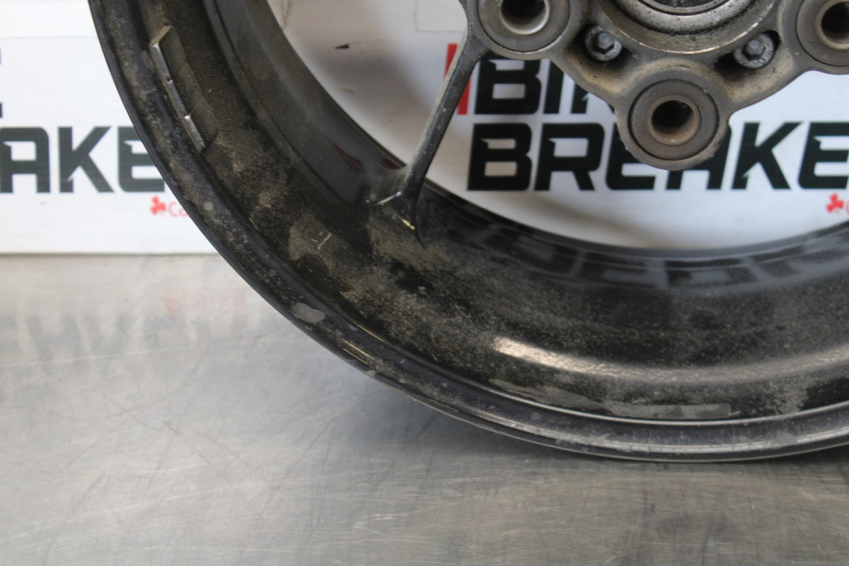 16 APRILIA TUONO V4 1100 REAR WHEEL BACK RIM & ROTOR BB905