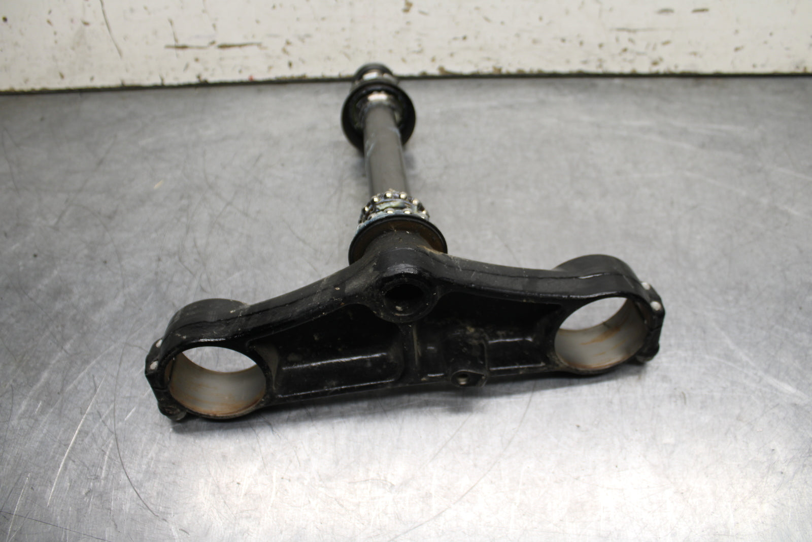 14 HONDA CTX1300A FRONT FORKS CLAMP LOWER TRIPLE TREE STEM BB732