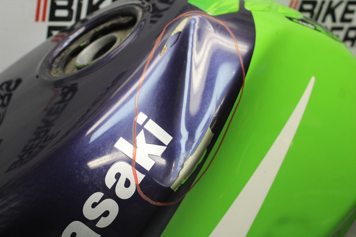 98 KAWASAKI NINJA ZX6 GAS TANK FUEL CELL PETROL RESERVOIR BB870
