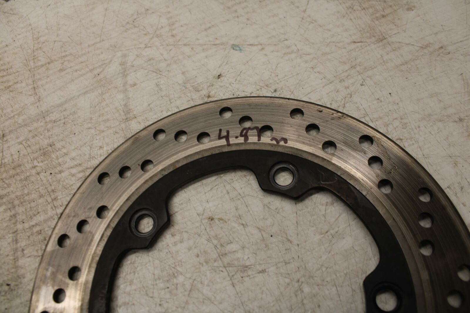 15-16 SUZUKI GSXS750 REAR ROTOR BACK BRAKE DISC BB374