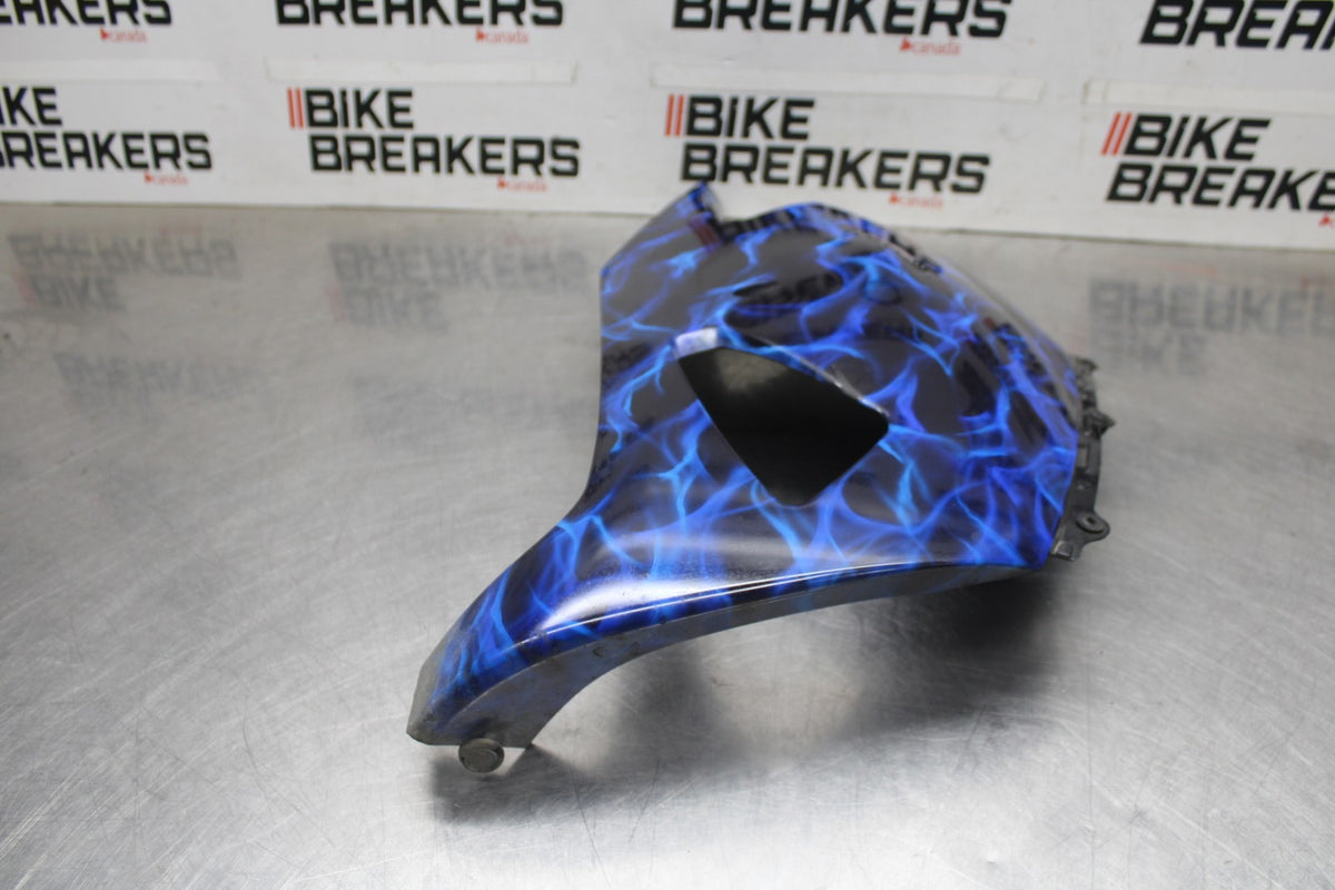 08 KAWASAKI NINJA ZX10R RIGHT LOWER BOTTOM BELLY SIDE FAIRING COWL  BB932