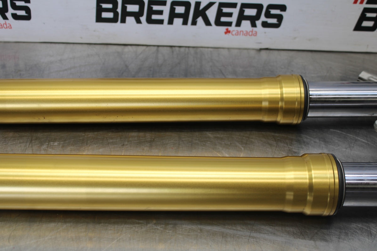 16 APRILIA TUONO V4 1100 FRONT FORKS SHOCK SUSPENSION SET PAIR BB905