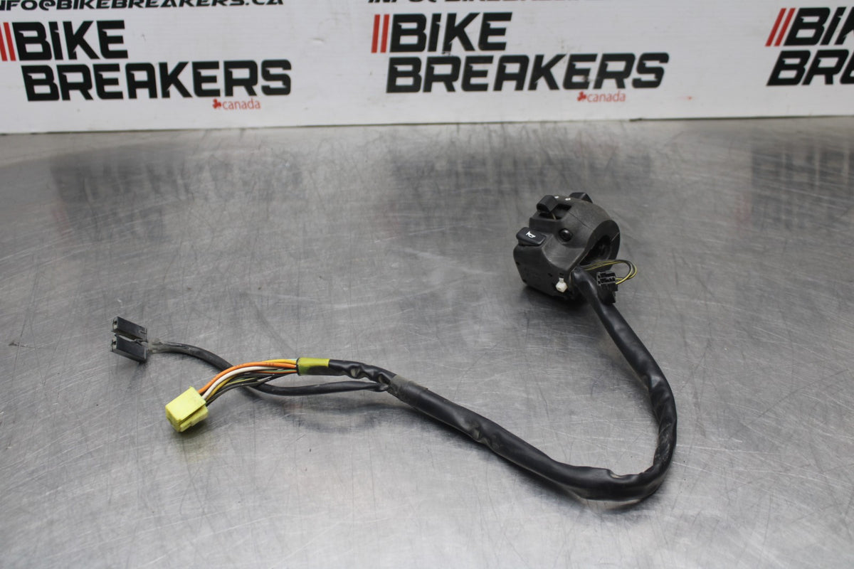 06 SUZUKI SV650S LEFT CLIP ON HANDLE HORN SIGNALS SWITCH SWITCHES BB783