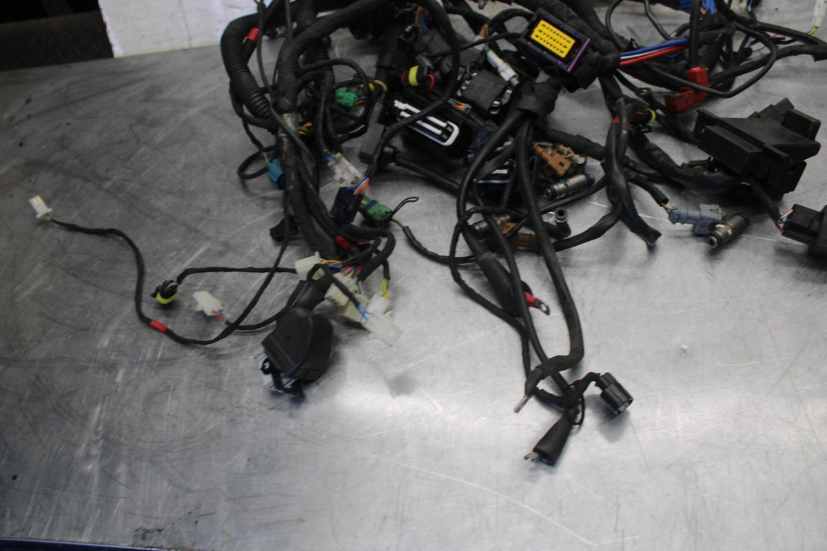 2010 Aprilia RSV1000R MAIN ENGINE WIRING HARNESS MOTOR WIRE LOOM BB513