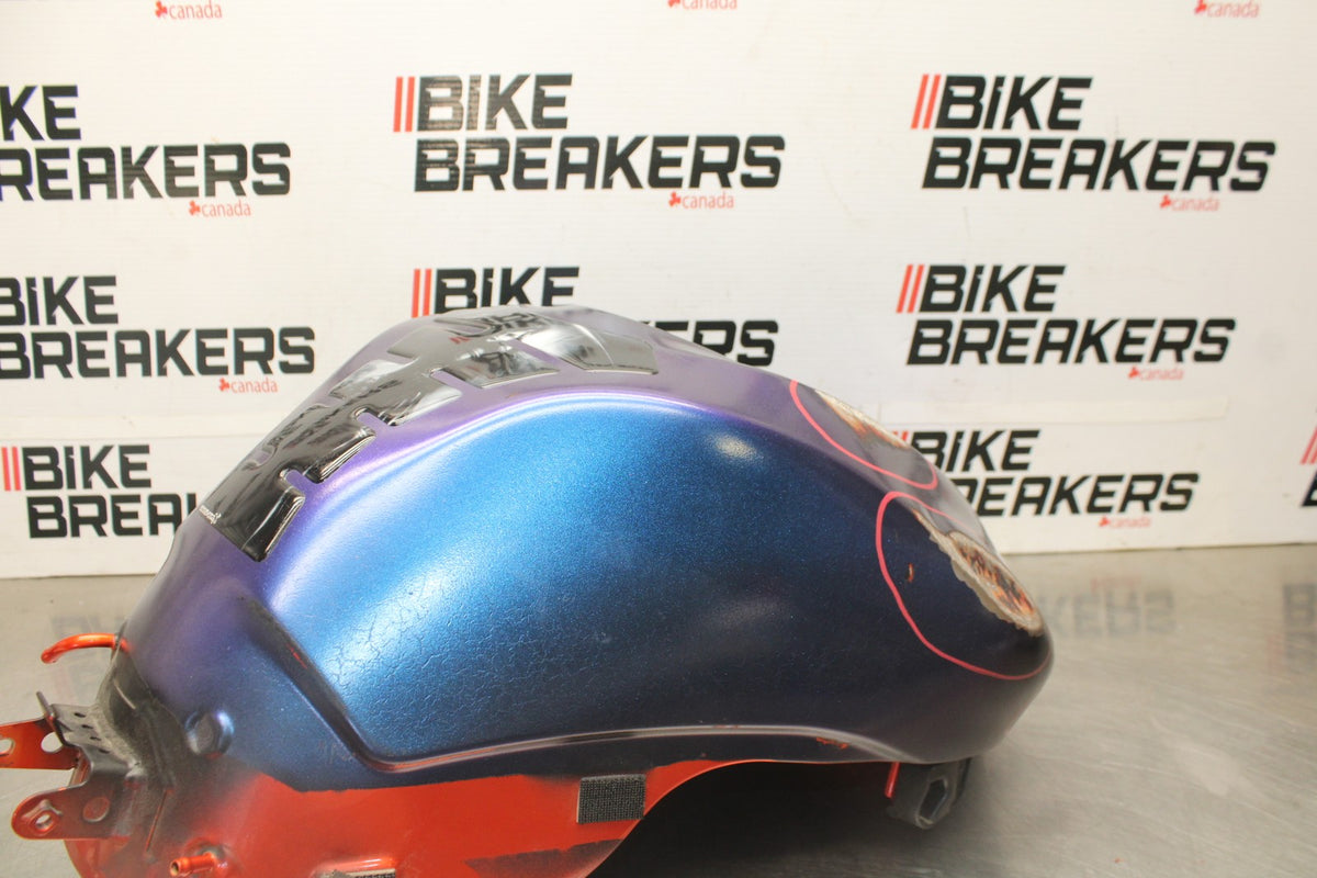 13-18 KAWASAKI NINJA ZX6R GAS TANK FUEL CELL PETROL RESERVOIR BB915