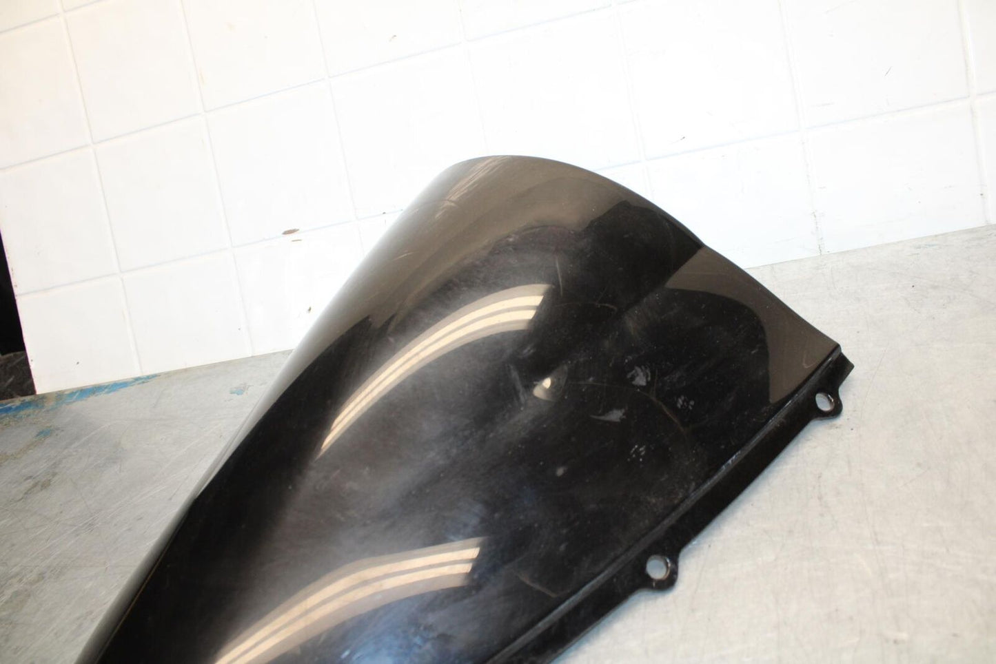 06-07 KAWASAKI NINJA ZX14R DOUBLE BUBBLE SMOKE  WINDSHIELD WINDSCREEN  BB433