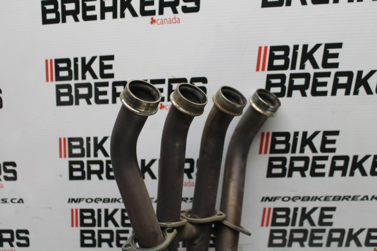 08-16 YAMAHA YZF R6 EXHAUST HEADER PIPES MANIFOLD BB856