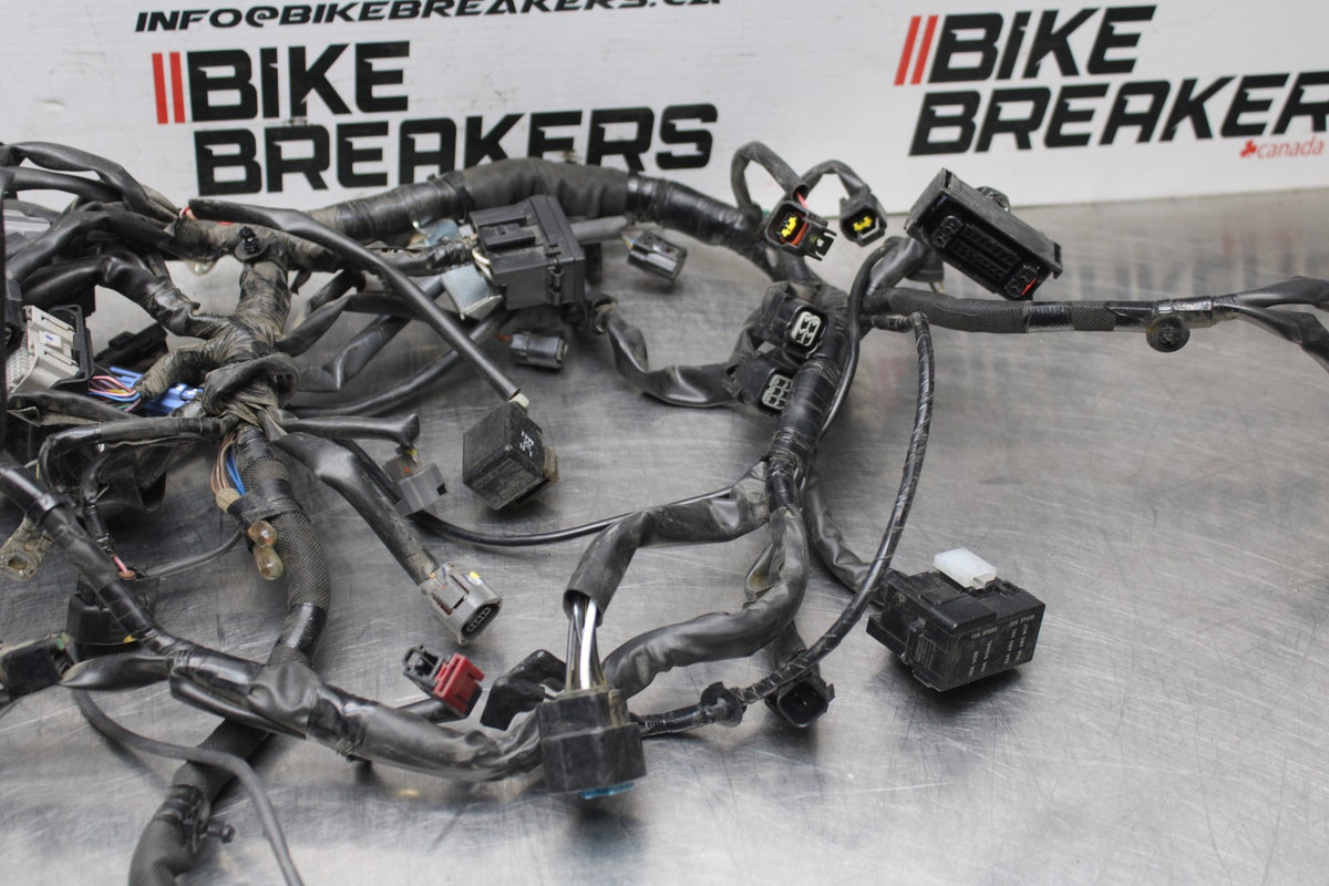 24 KAWASAKI NINJA 500 ABS MAIN ENGINE WIRING HARNESS MOTOR WIRE LOOM BB818