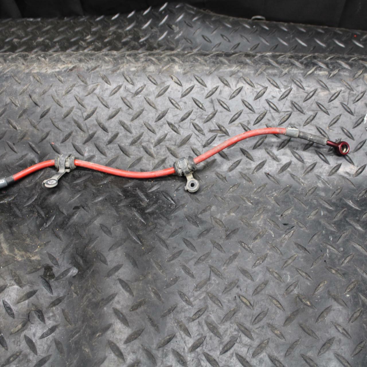 10-11 HONDA CBR1000RR BRAIDED REAR BACK BRAKE HOSE FLUID LINE CORE BB228