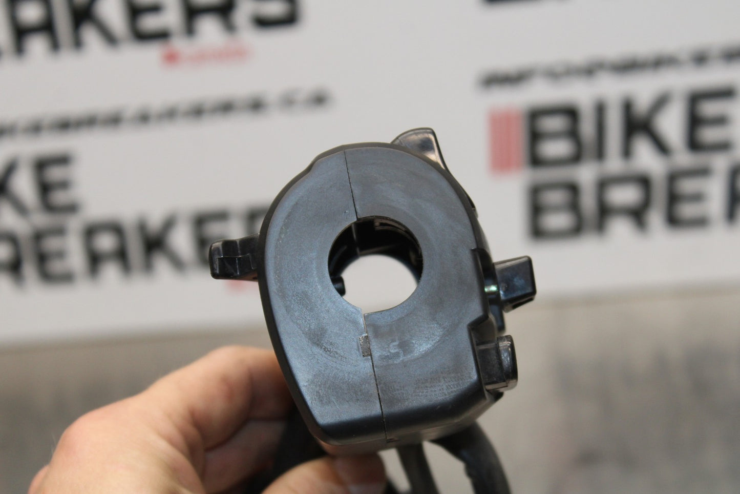 13-17 KAWASAKI NINJA 300 EX300 ABS LEFT CLIP ON HORN SIGNALS SWITCH BB187