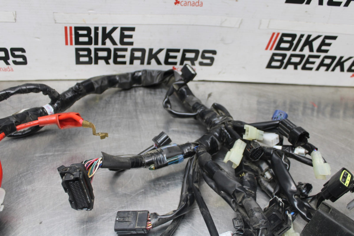 23-24 YAMAHA MT-07 MAIN ENGINE WIRING HARNESS MOTOR WIRE LOOM BB927