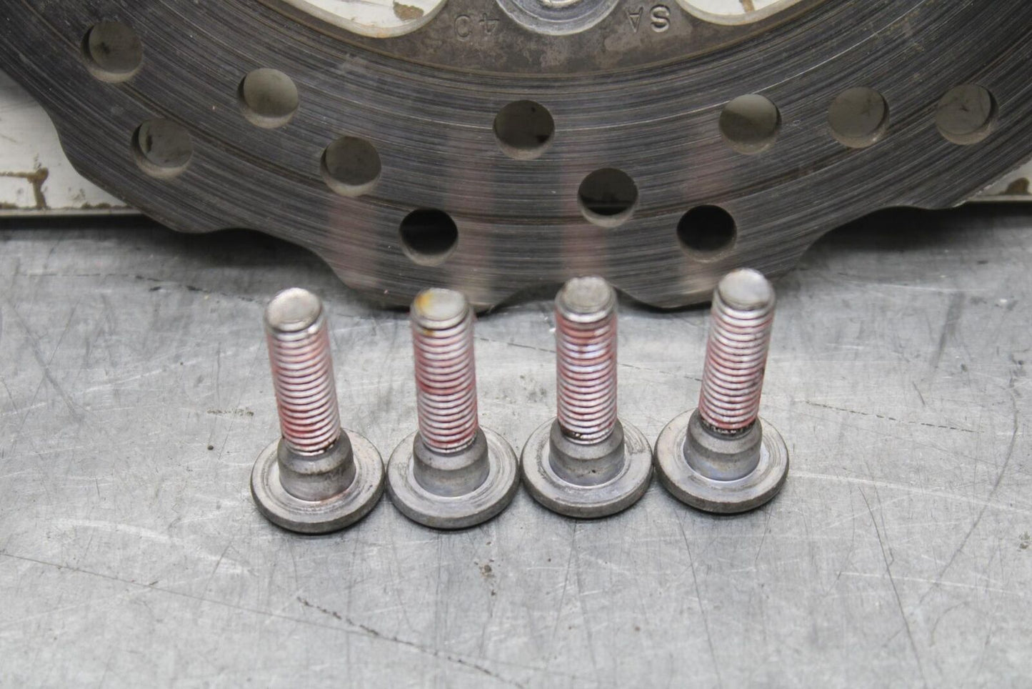 09-12 KAWASAKI NINJA ZX6R REAR ROTOR BACK BRAKE DISC 41080-0040 BB640